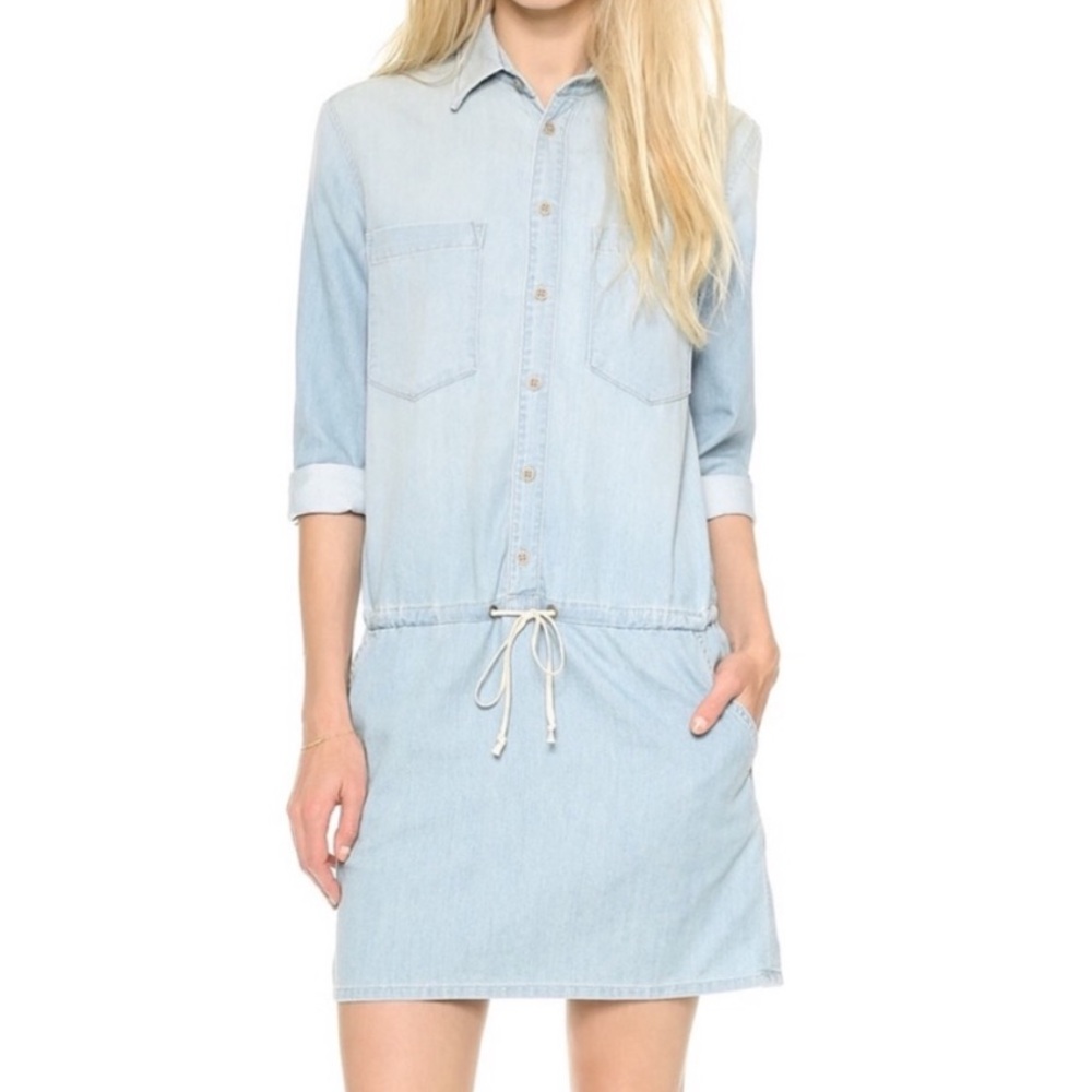 MOTHER - SIZE S - Chambray Shirt dress - effortless casual dress
